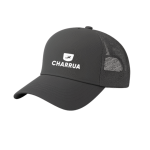 Boné Modelo Americano de brim Cinza