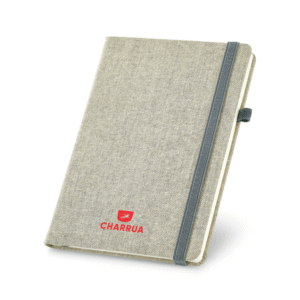 Caderno A5 de Capa Dura em Canvas