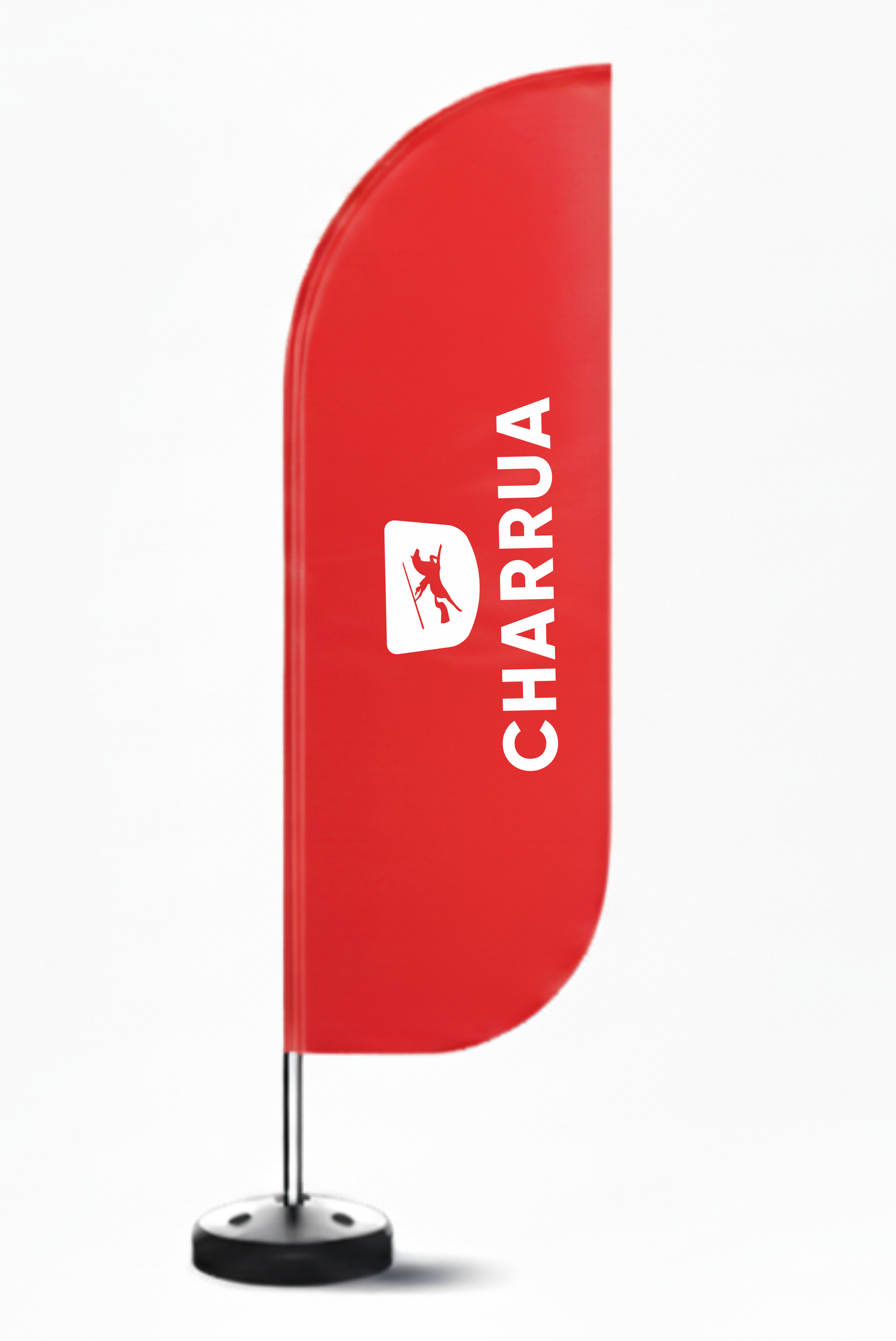 Windbanner Personalização Dupla Face com Base